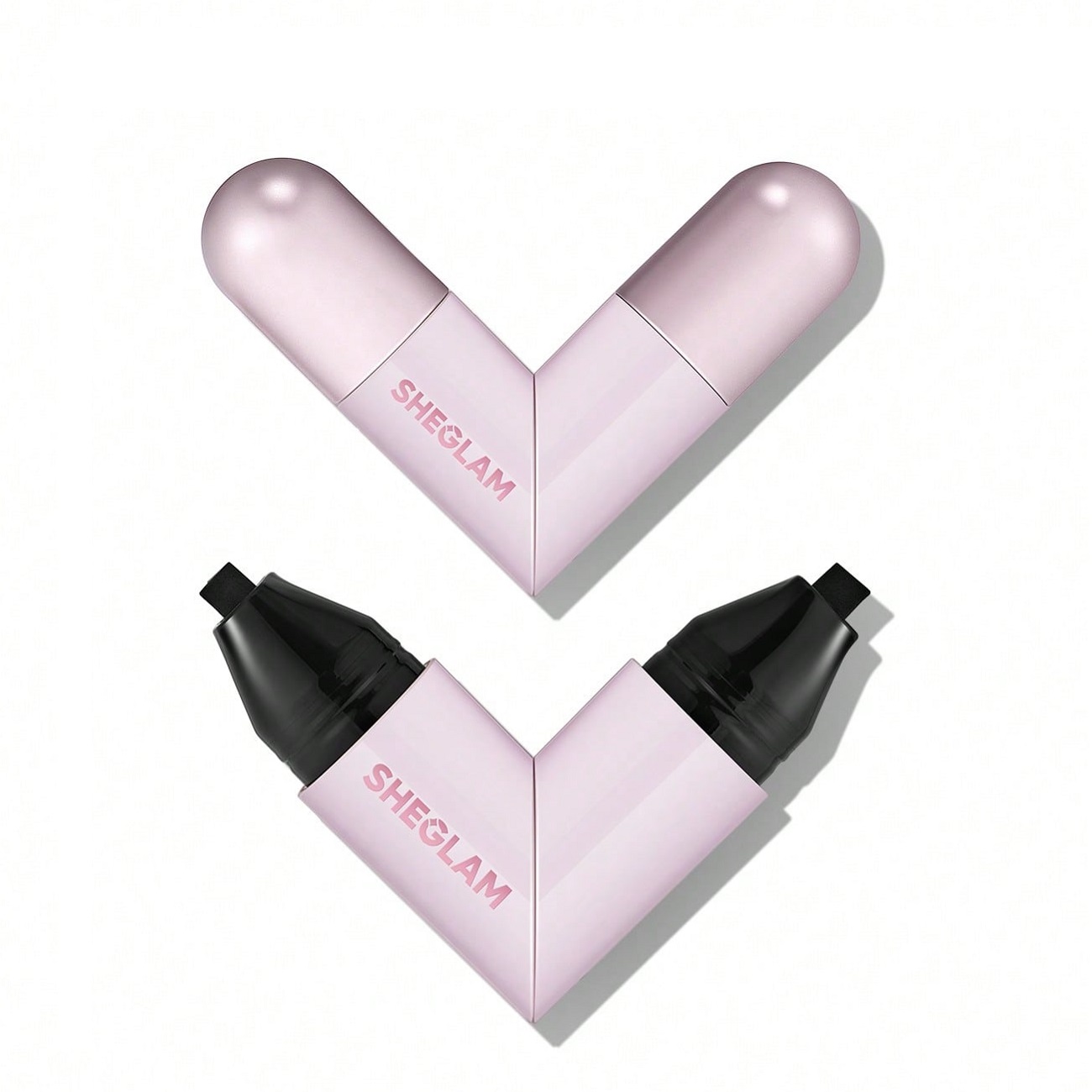 خط چشم دو سر استامپ دار شیگلم مدل Insta-Wing Heart Stamp