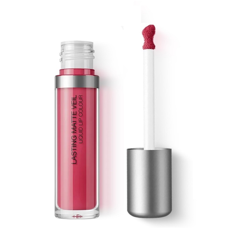 رژلب مایع مات بادوام کیکو مدل Lasting Matte Veil رنگ 15 Vivid Plum