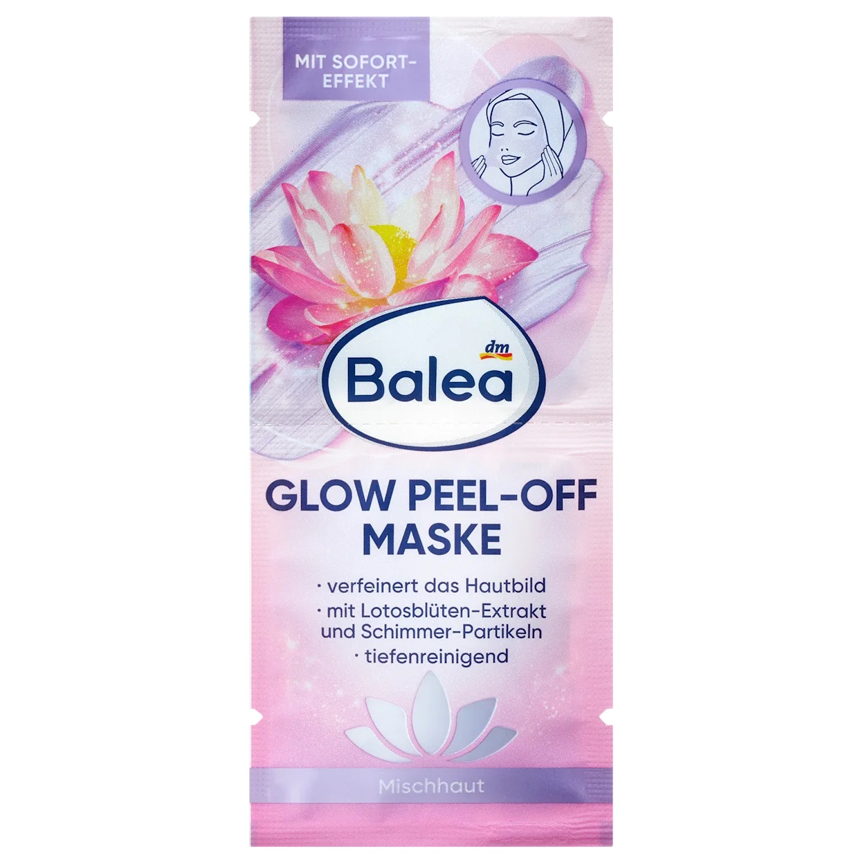 ماسک صورت پیل آف باله آ مدل Glow حجم 16 میلی لیتر