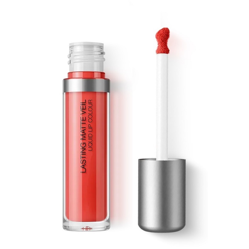 رژلب مایع مات بادوام کیکو مدل Lasting Matte Veil رنگ 11 Classic Red