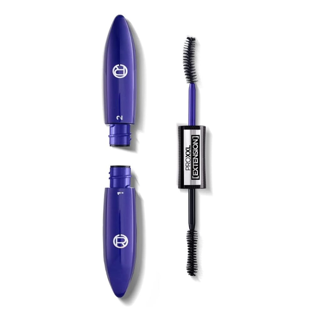 ریمل حجم دهنده و لیفت کننده مژه لورال مدل Pro XXL 2 Step Extension رنگ Black