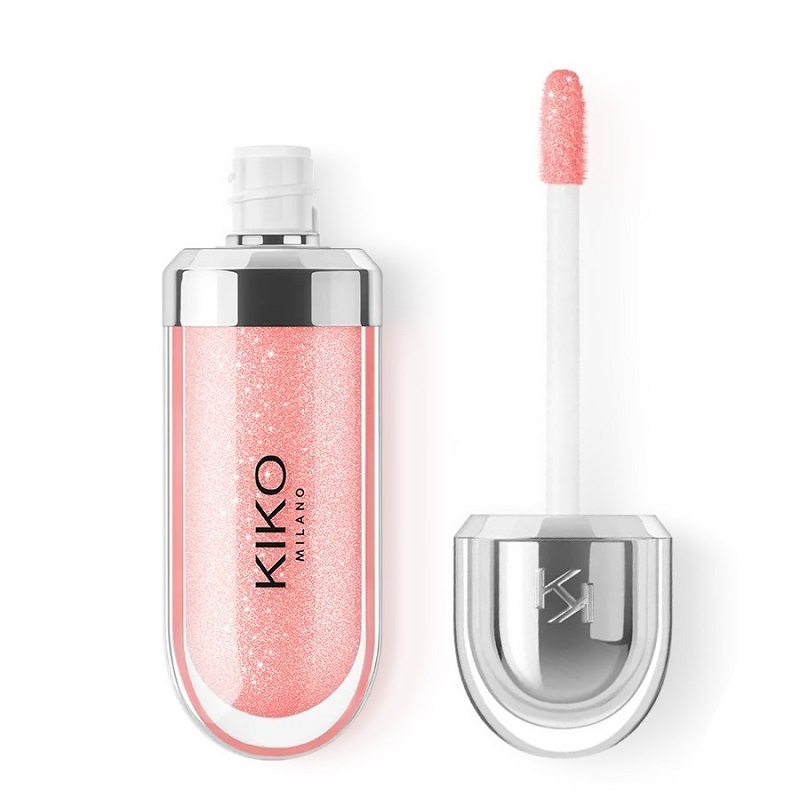 برق لب کیکو مدل 3D Hydra رنگ 04 Pearly Peach Rose